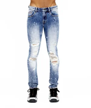 CULT PUNK SUPER SKINNY STRETCH IN STUDD/CRYSTAL