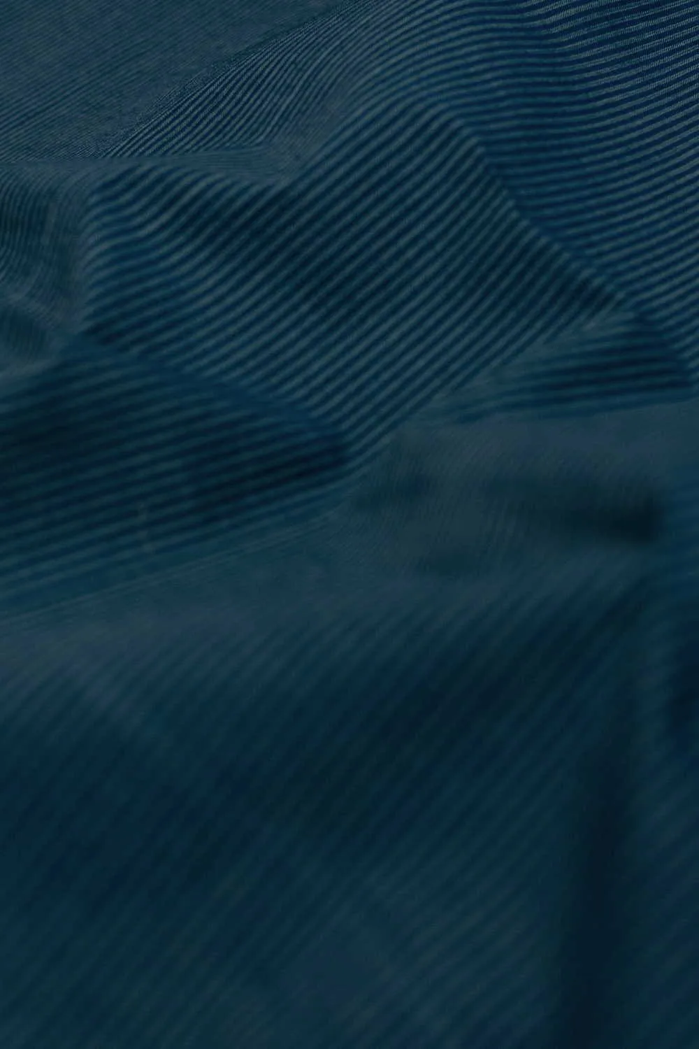 Denim Blue Mangalagiri Cotton Fabric