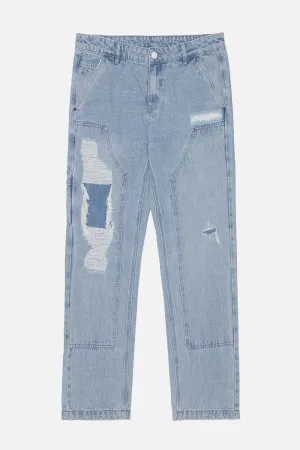 Destroyed Carpenter Denim