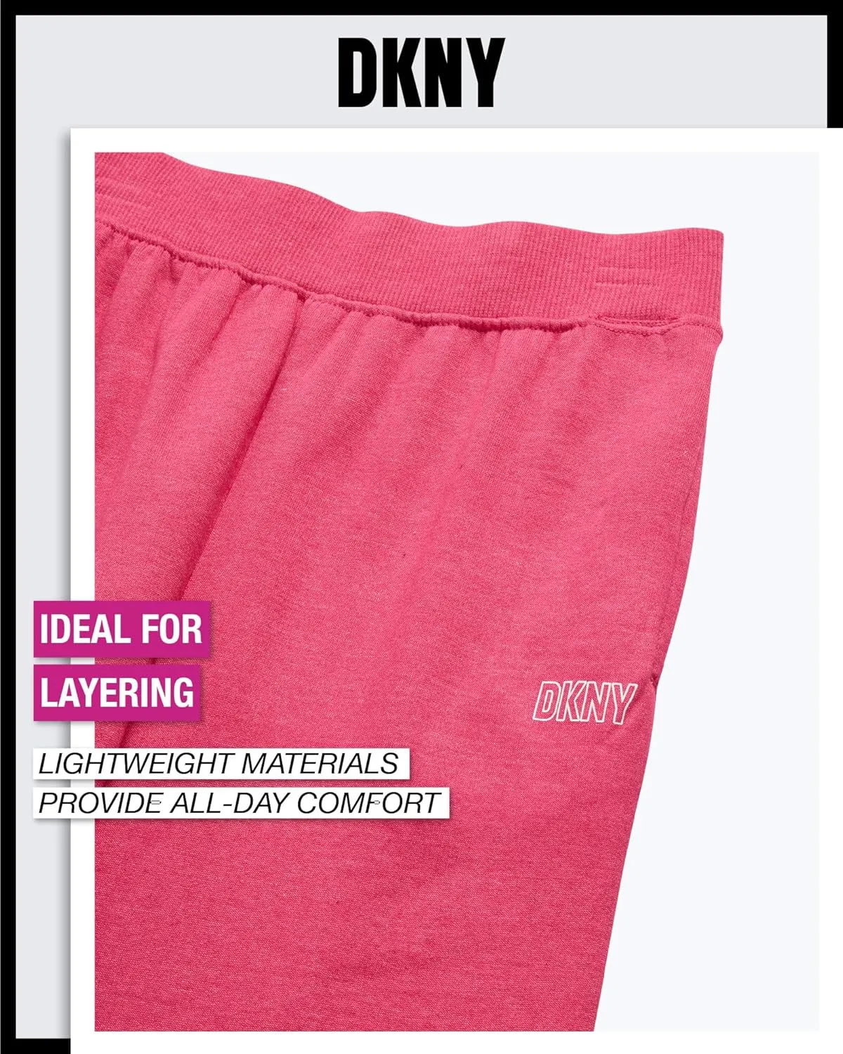 DKNY Girls Fleece Set - 2 Piece Matching Set Sweatshirts and Sweatpants - Girls' Fashion Fleece Outfit (4-16)
