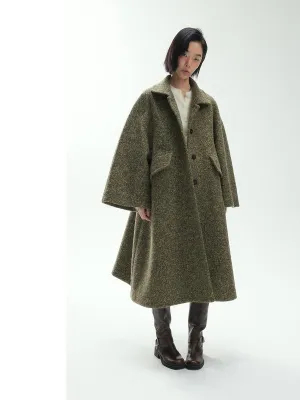 Doll Collar Wool Coat
