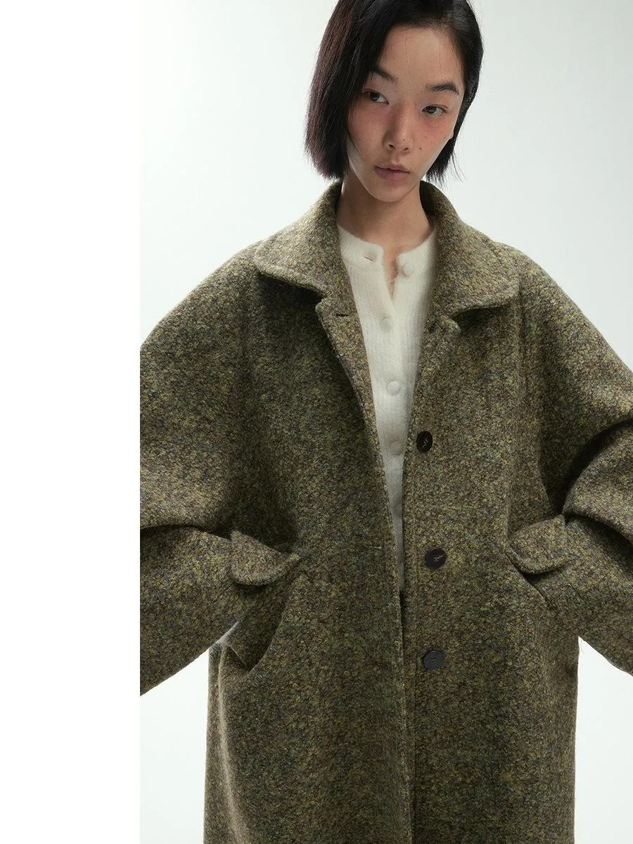 Doll Collar Wool Coat