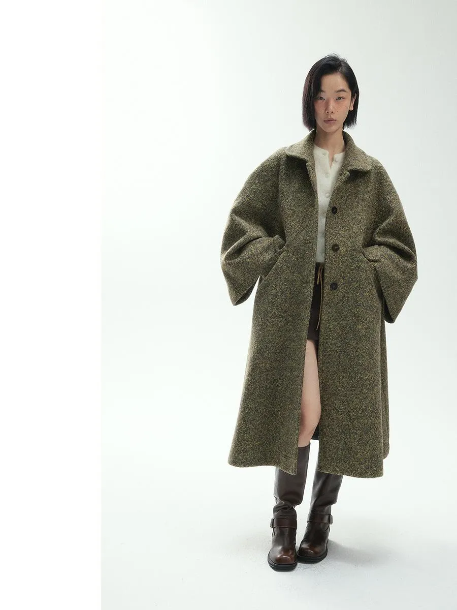 Doll Collar Wool Coat