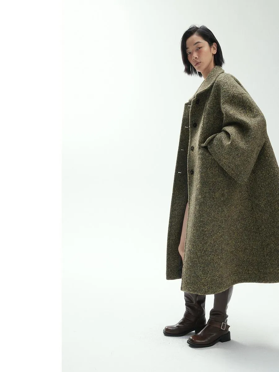 Doll Collar Wool Coat