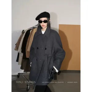 Elegant Herringbone Coat