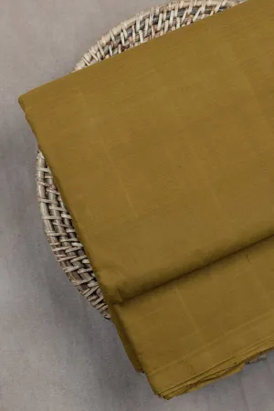 Fenugreek Yellow Mangalagiri Cotton Fabric