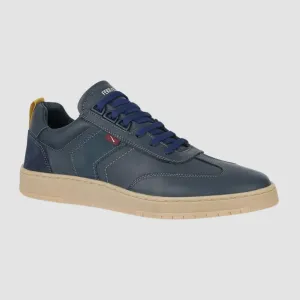 Ferracini Xerexs Mens Leather Sneaker in Navy