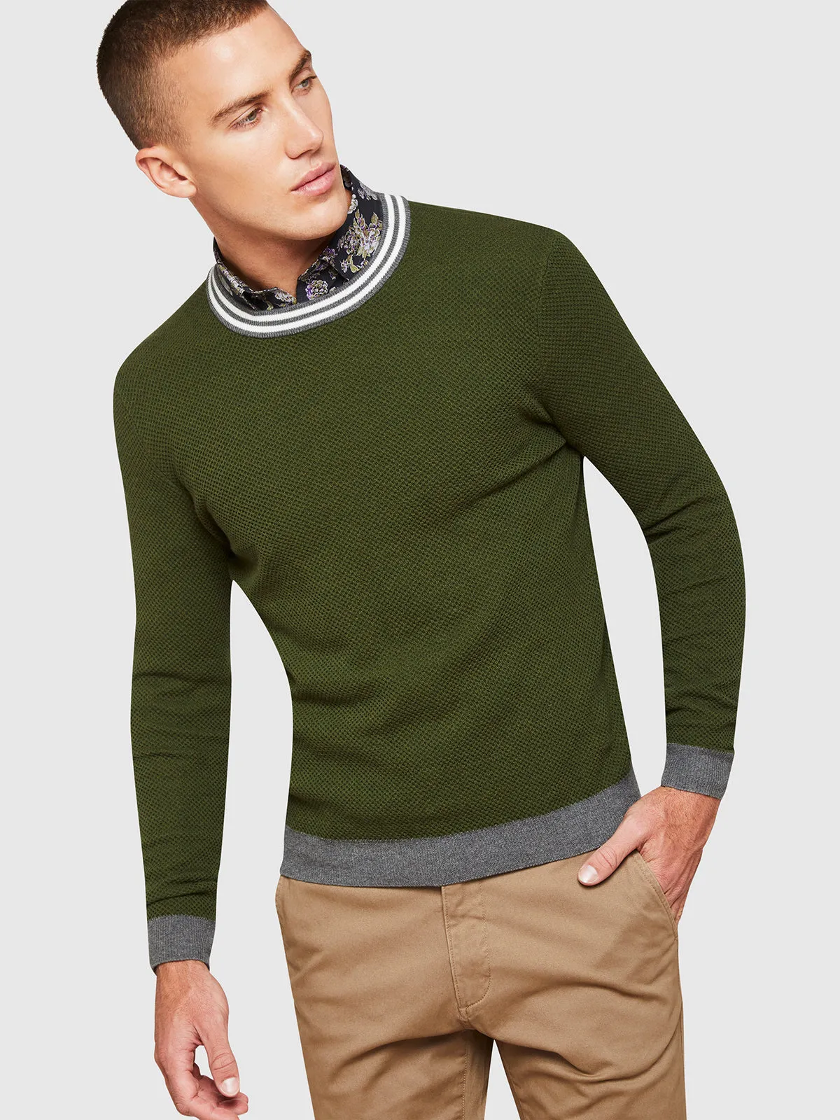 Fred Cotton Crew Neck Knit