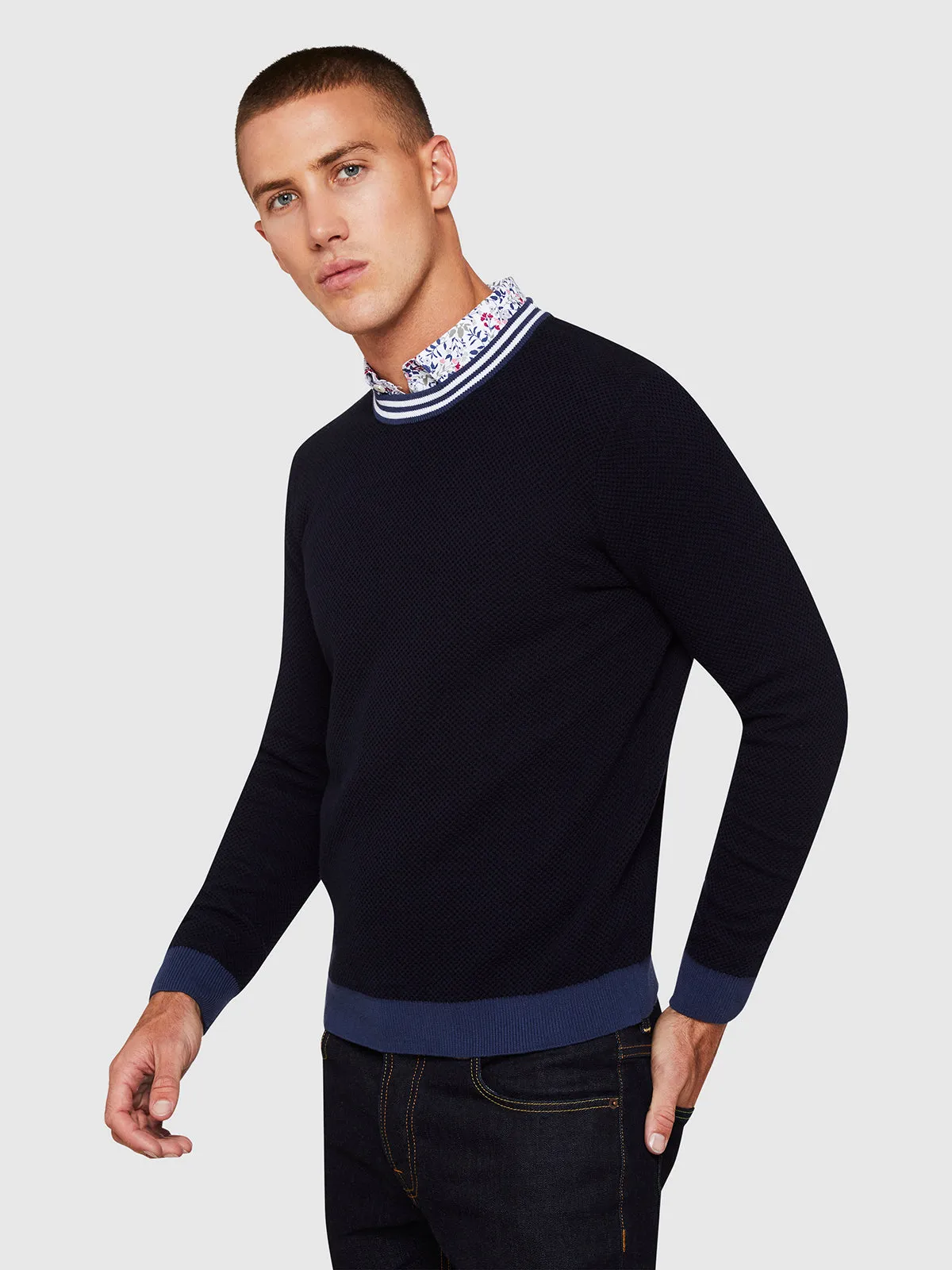 Fred Cotton Crew Neck Knit