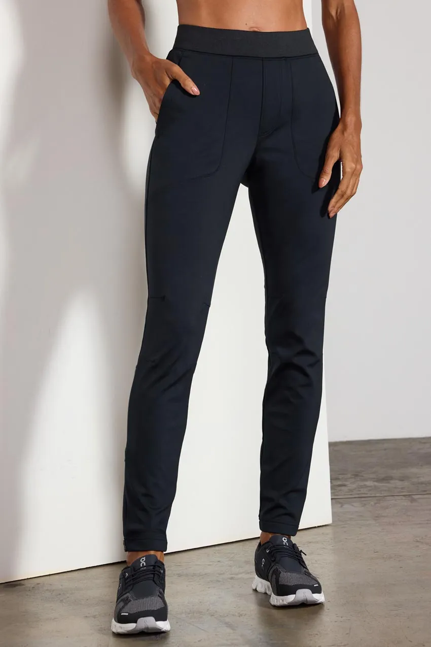 Frost Mixed Media Cold Weather Slim Leg Pant 29"