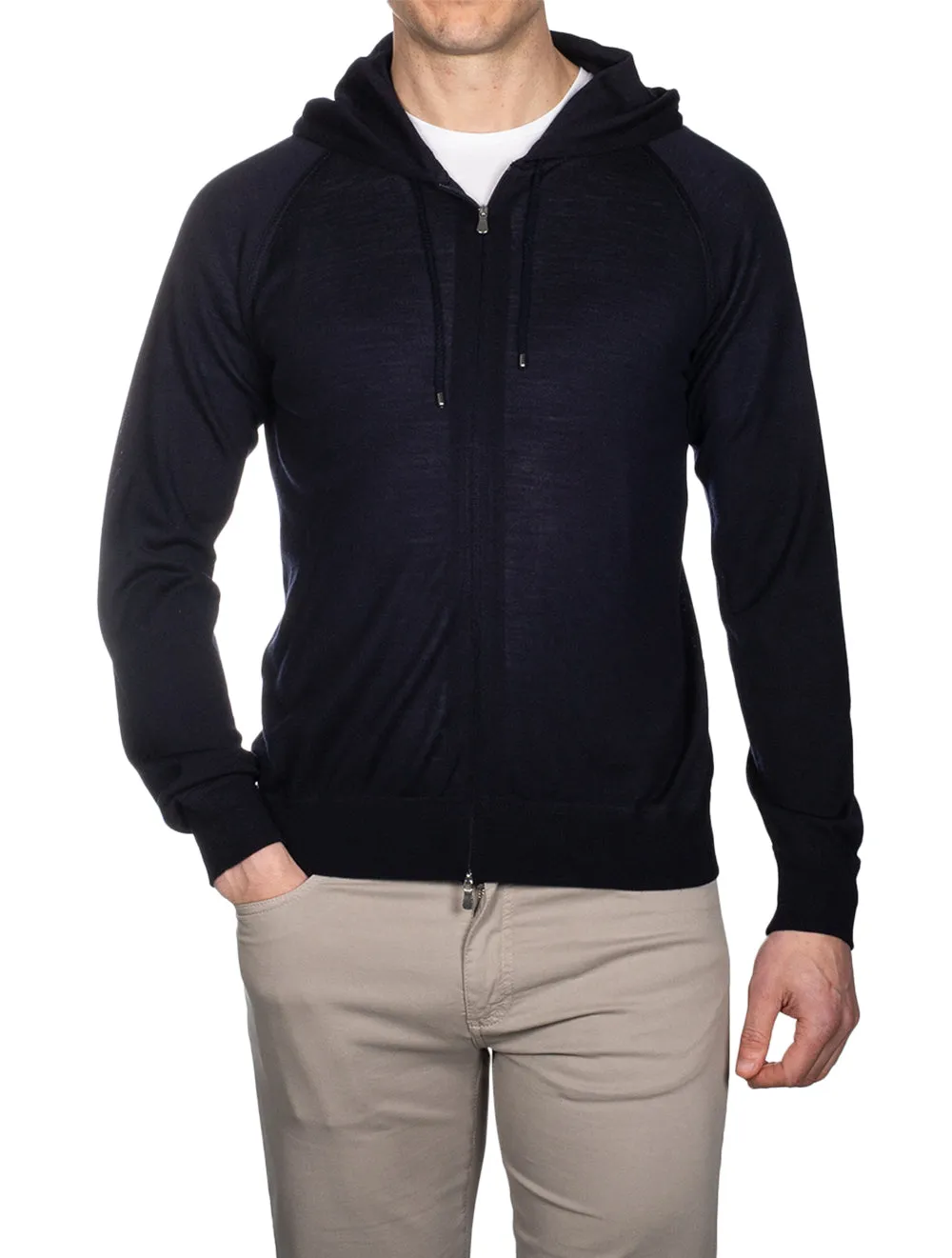 Full Zip Hoodie Navy