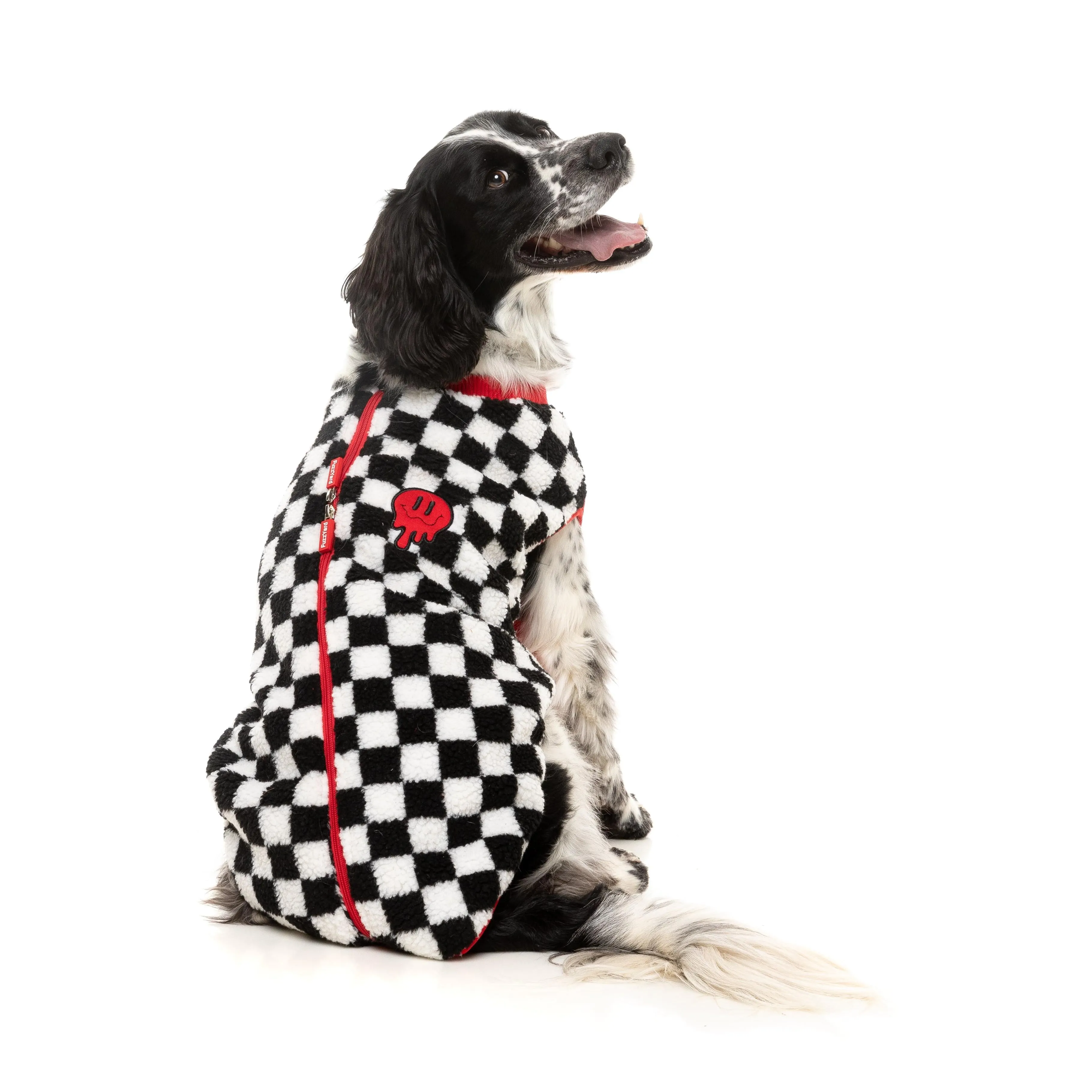FuzzYard Dog Apparel Jacket Ollie Red Size 4
