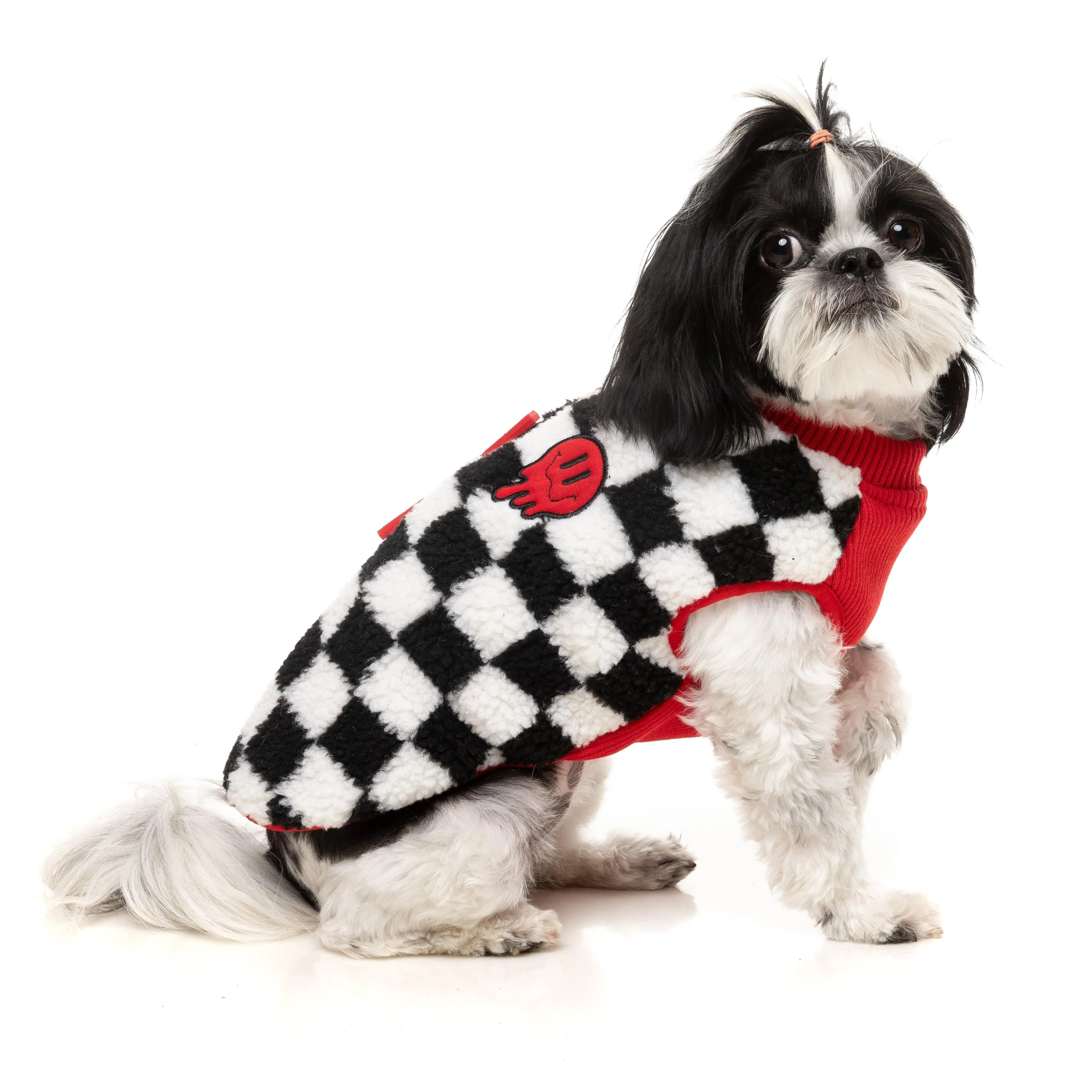 FuzzYard Dog Apparel Jacket Ollie Red Size 4