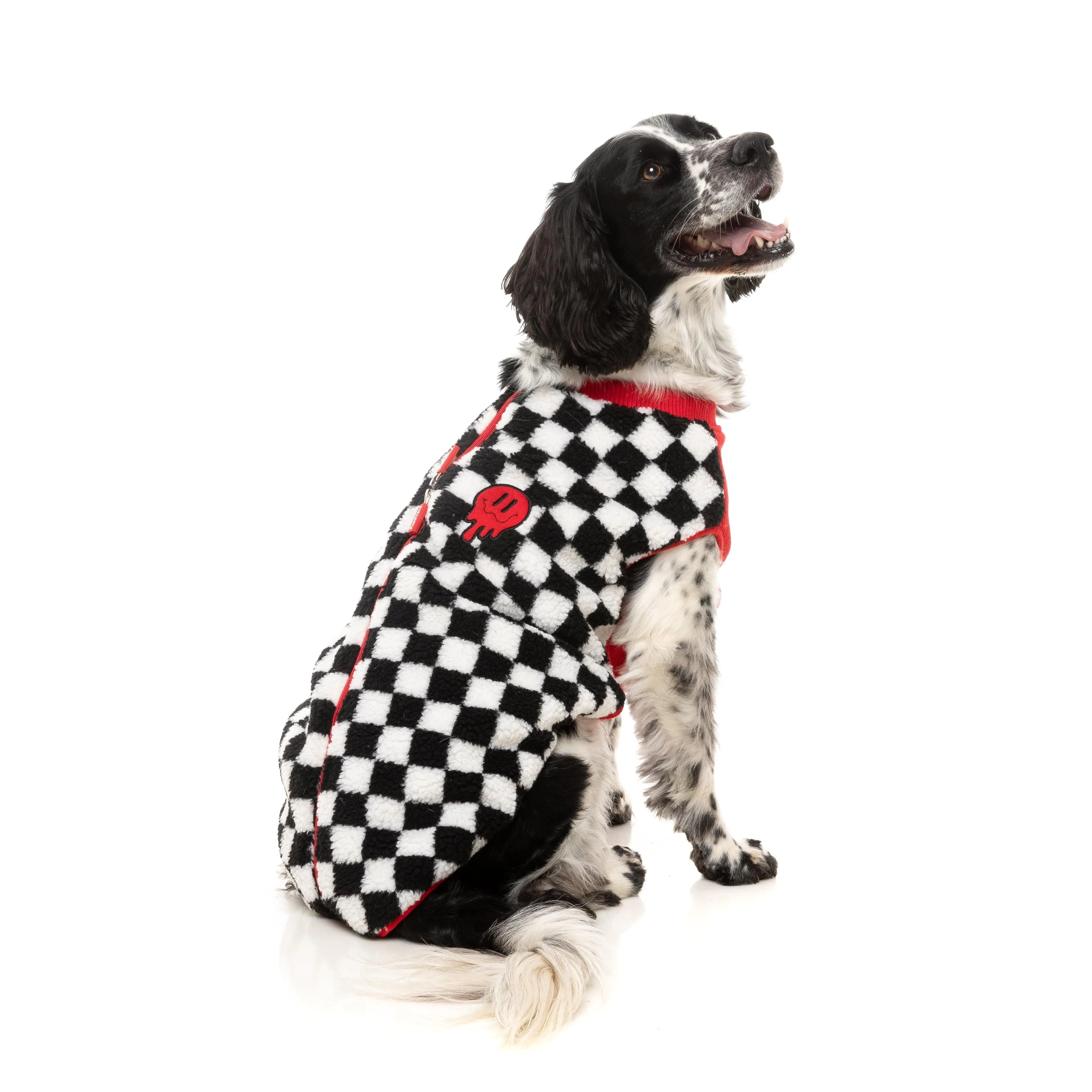 FuzzYard Dog Apparel Jacket Ollie Red Size 4