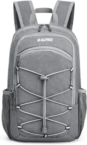 G4Free Unisex Kid's Daypacks, Light Grey, 8 Long