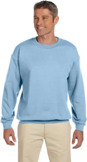 Gildan Men's Heavyweight Waistband Sweatshirt, Light Blue, 3XL