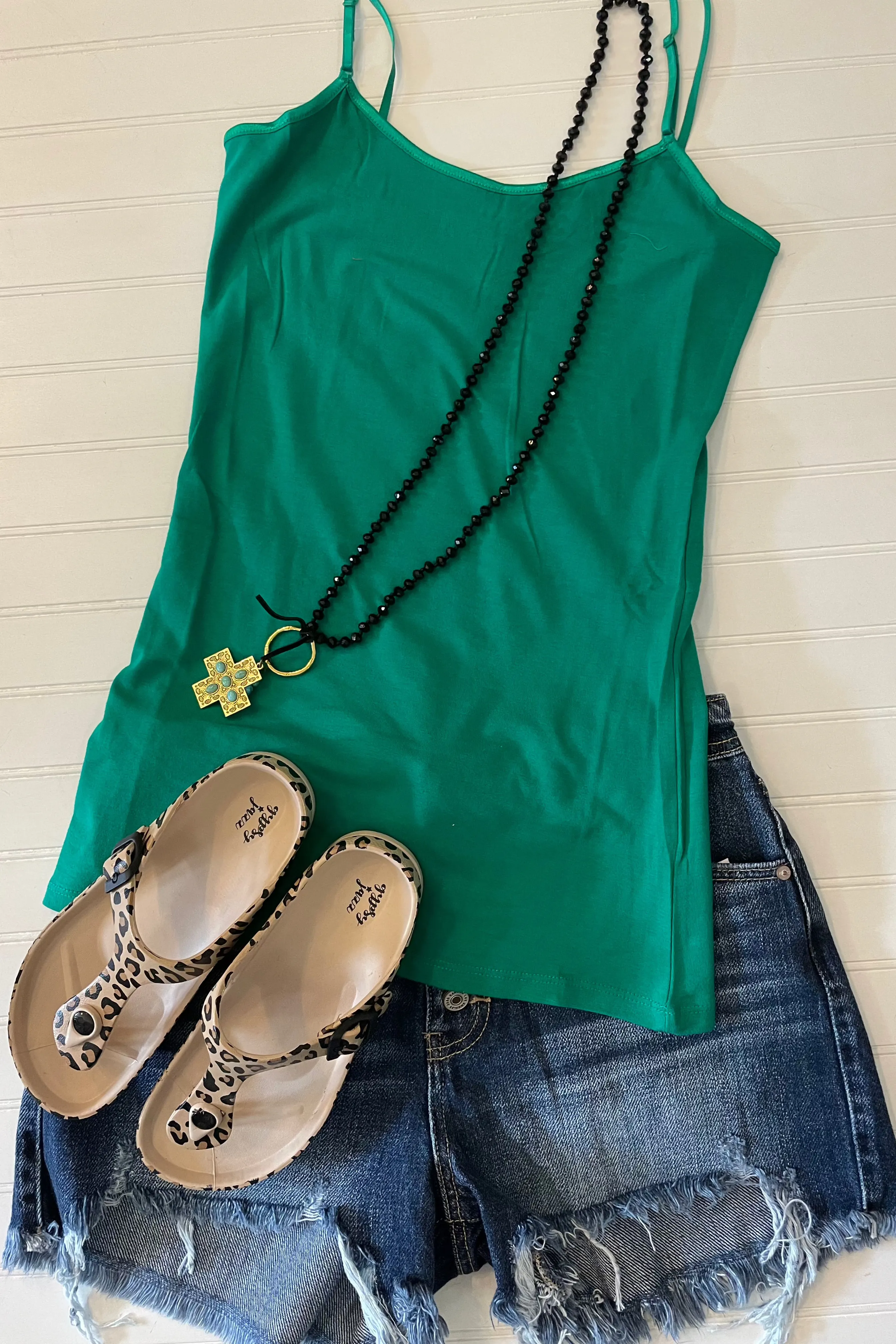 Green Cami Tank