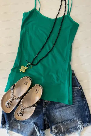 Green Cami Tank