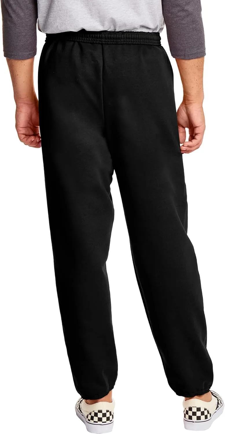 Hanes Men's Ecosmart Best Sweatpants, Athletic Lounge Pants with C"ed Cuffs