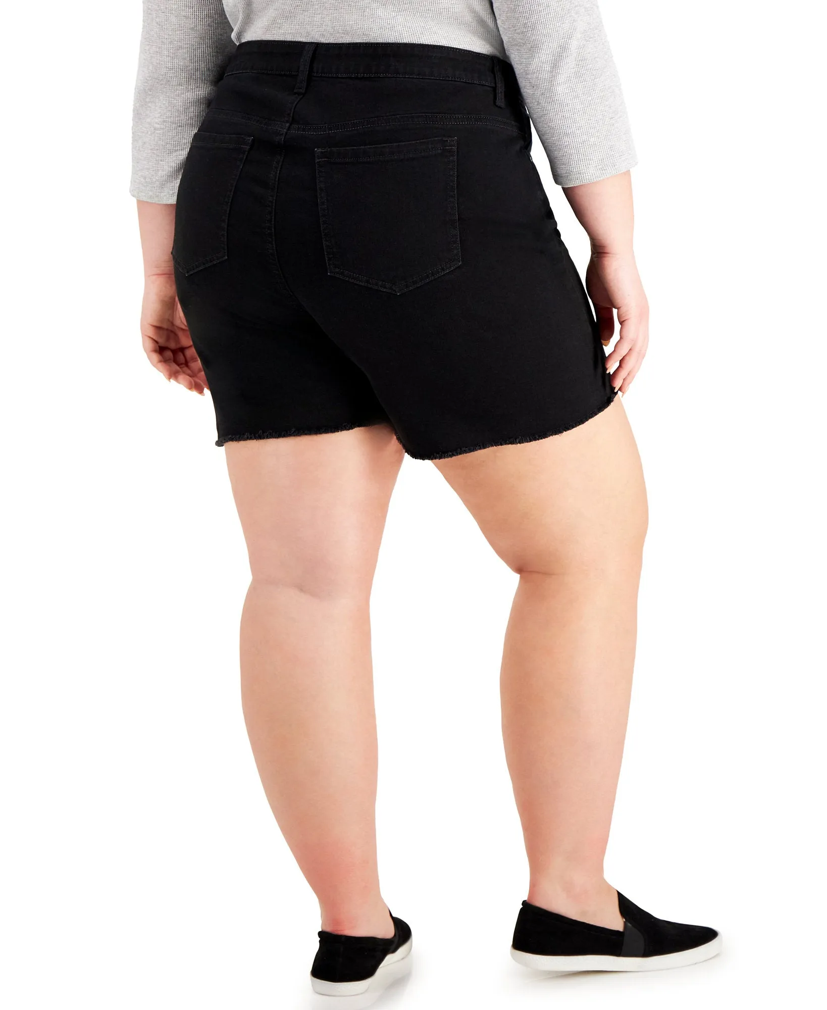 High Rise 5" Denim Shorts