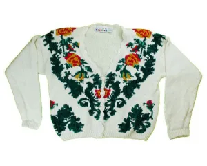 I Think They Are Flowers-Small Christmas Sweater