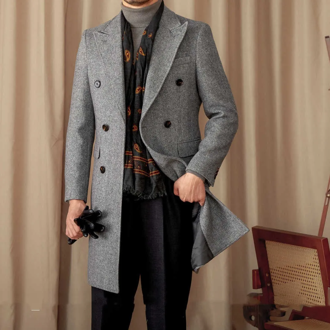Italian Slim Fit Overcoat
