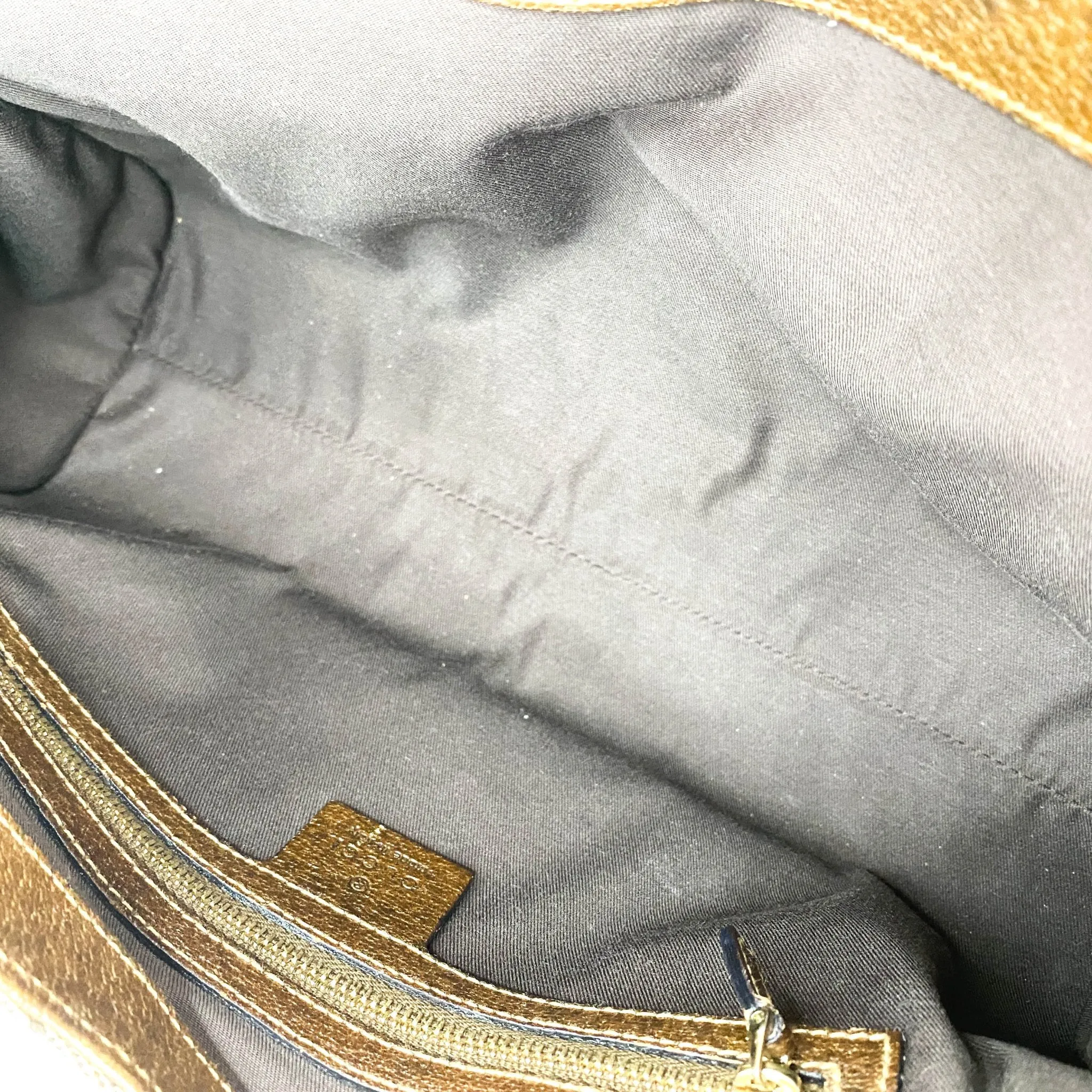 Jackie O Hobo Nailhead GG Canvas Shoulder Bag