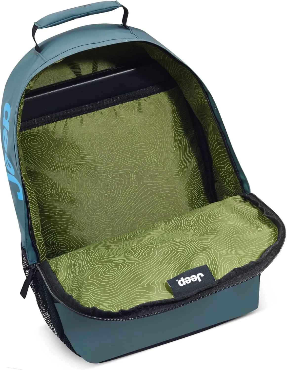 Jeep JS012C Travel Backpack, Light Blue, 15.6" Laptop