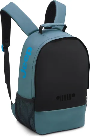 Jeep JS012C Travel Backpack, Light Blue, 15.6" Laptop