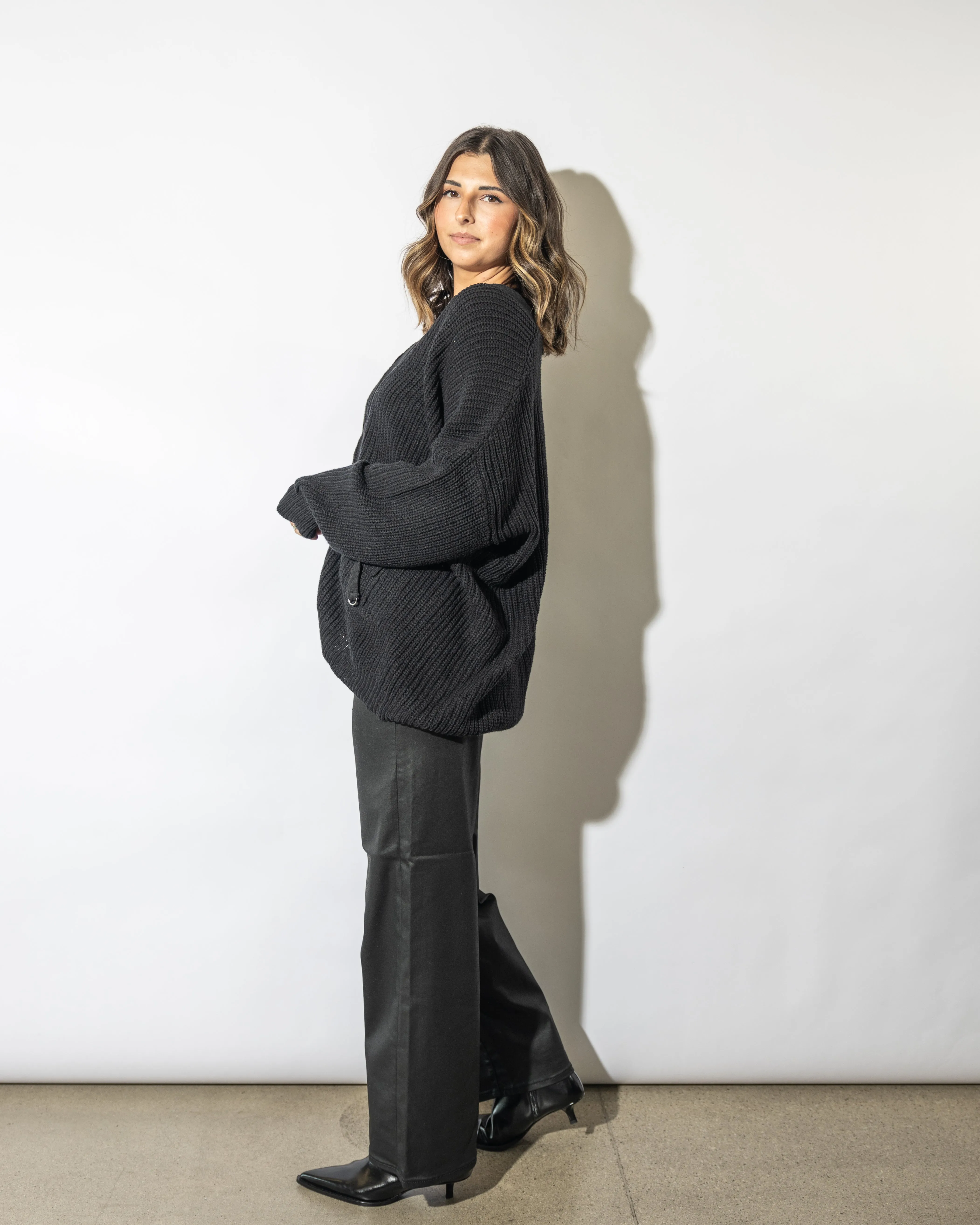 Jordyn Long Zip Utility Cardigan