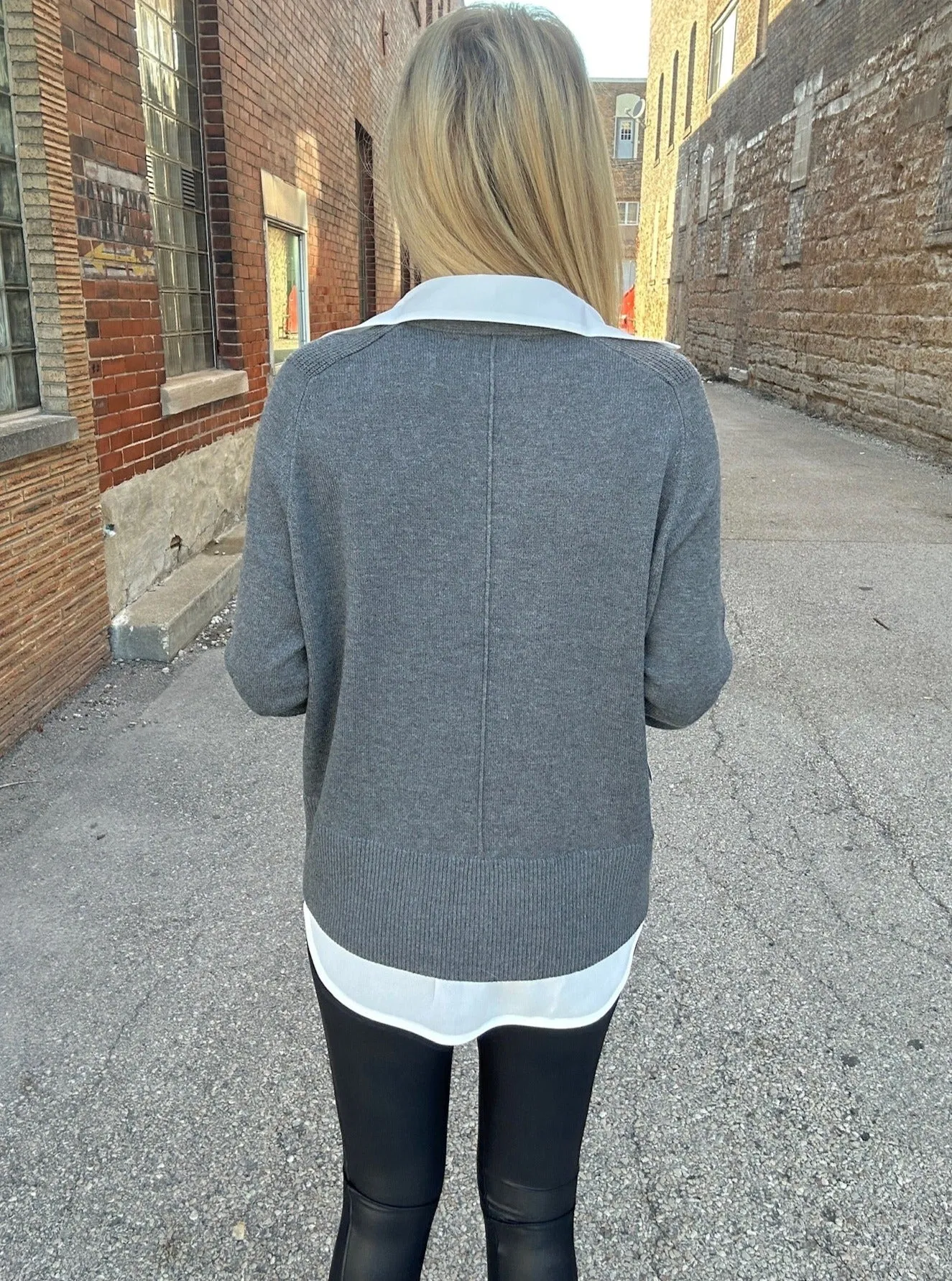 Karen Kane Two Is Better Than One Layered Cardigan