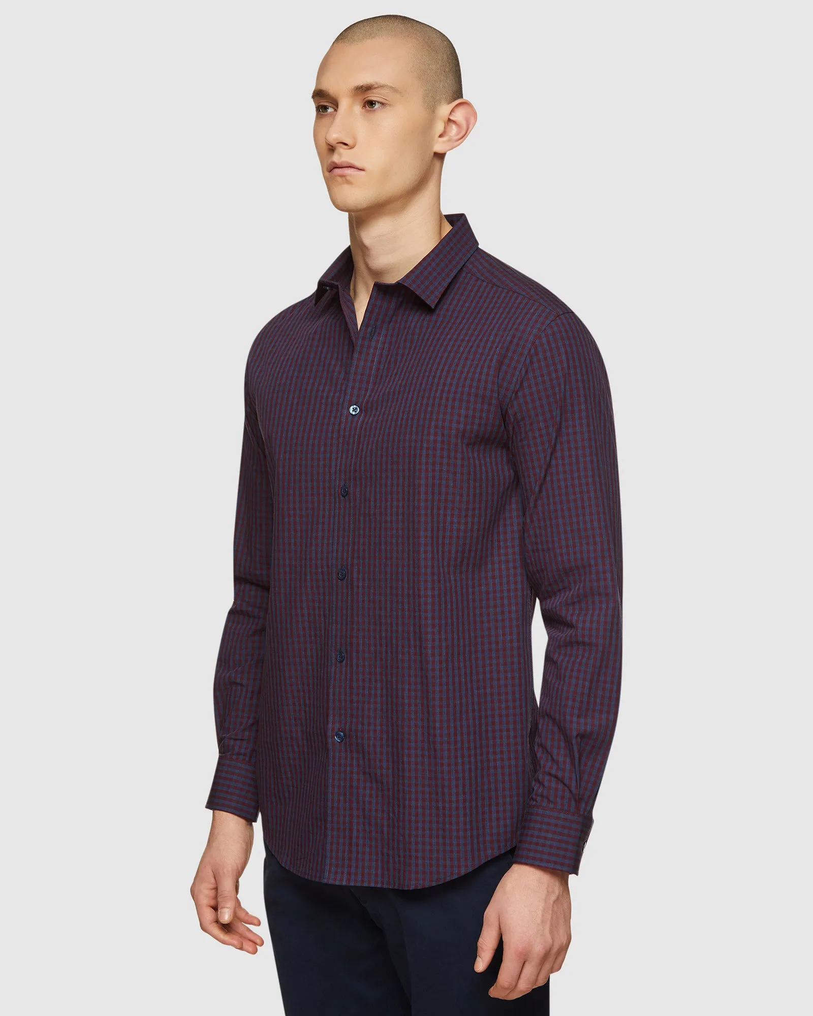 Kenton Checked Regular Fit Shirt