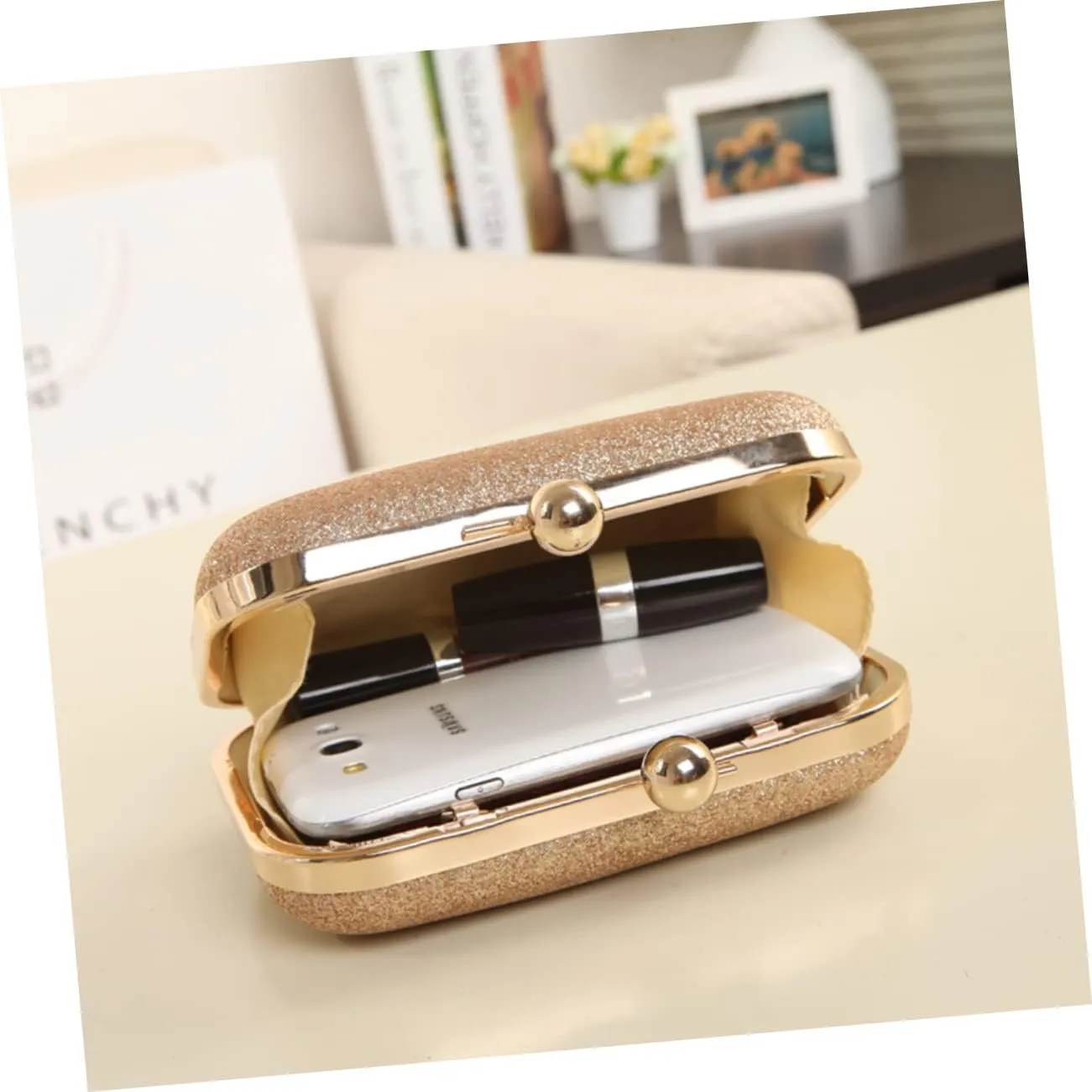 KESYOO Small Satchel Women Clutch Purse Clutch for Women Mini Tote Bags Women Tote Handbags Shoulder Tote Bag
