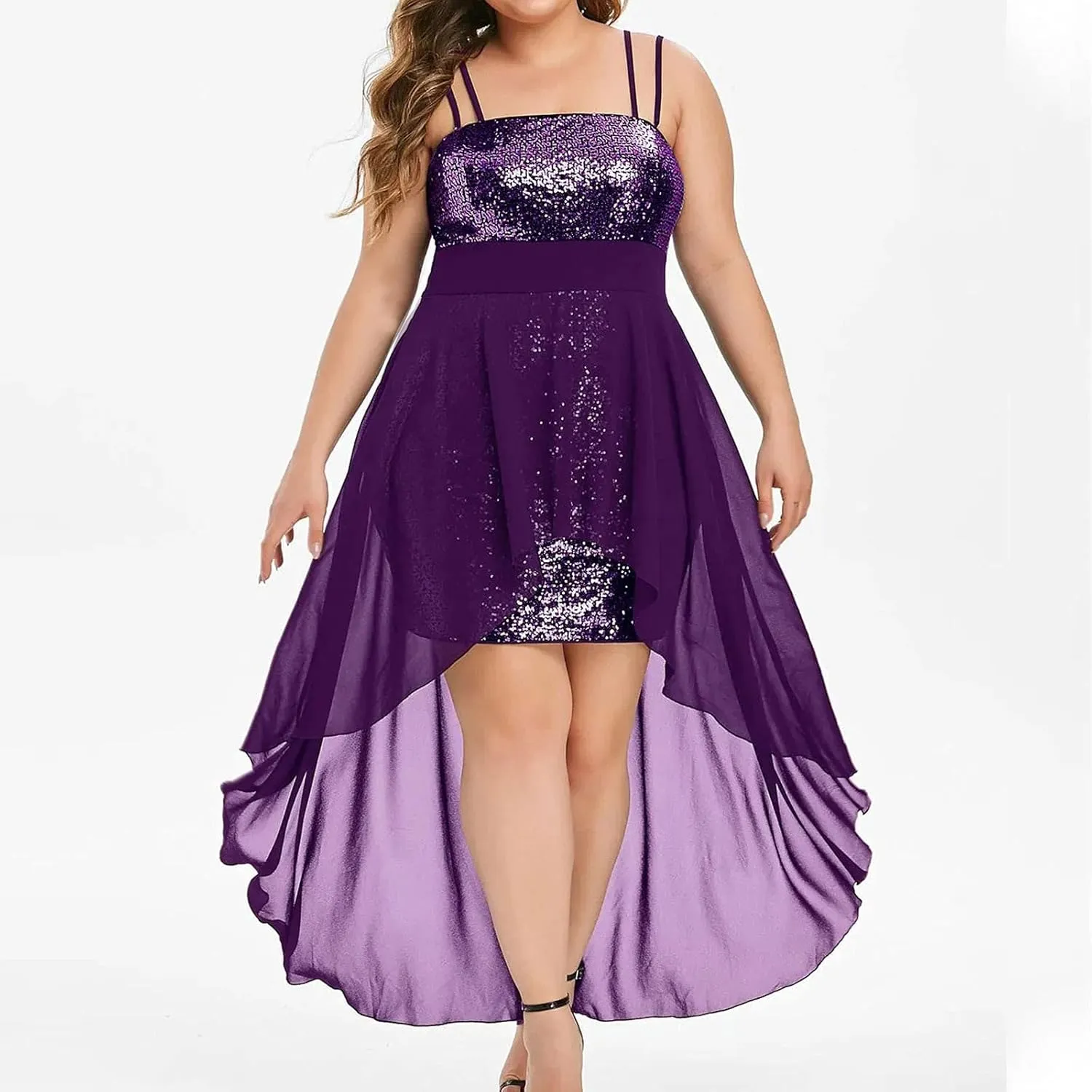 Kuluzego Womens Homecoming Dresses - Formal Sparkly Sexy Spaghetti Strap Dresses 2025
