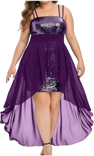 Kuluzego Womens Homecoming Dresses - Formal Sparkly Sexy Spaghetti Strap Dresses 2025