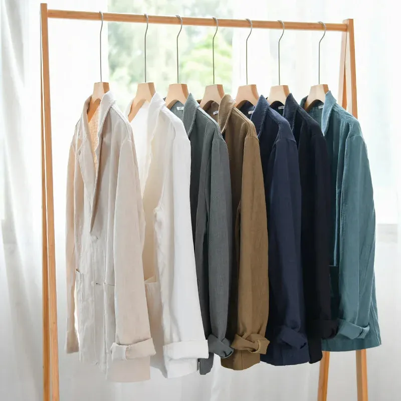 Leandro Linen Men's Jacket