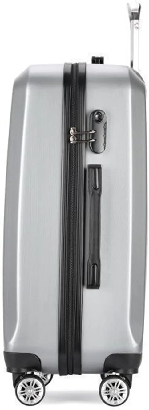 Light Suitcase Hard Shell Light Carry On Luggage Security Suitcase Large Capacity Storage Luggage Wheeled Luggage (Color : Green, Size : 24IN)