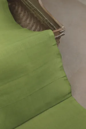 Lime Green Handwoven Cotton Fabric