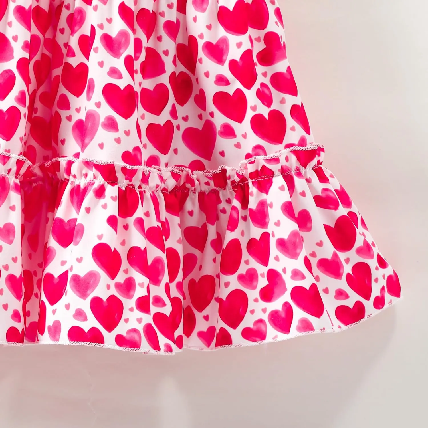 Little Girl Twirl Dress Kids Sleeveless Ruffle Tiered Smocked Dresses Girls Summer Outfits Beach Sundress
