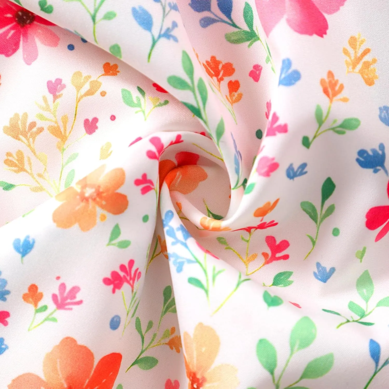 Little Girls Dress Ruffle Sleeve Floral Smocked Dresses Kids Casual Outfits Toddler Summer Tiered Boho Sundress 2-7T