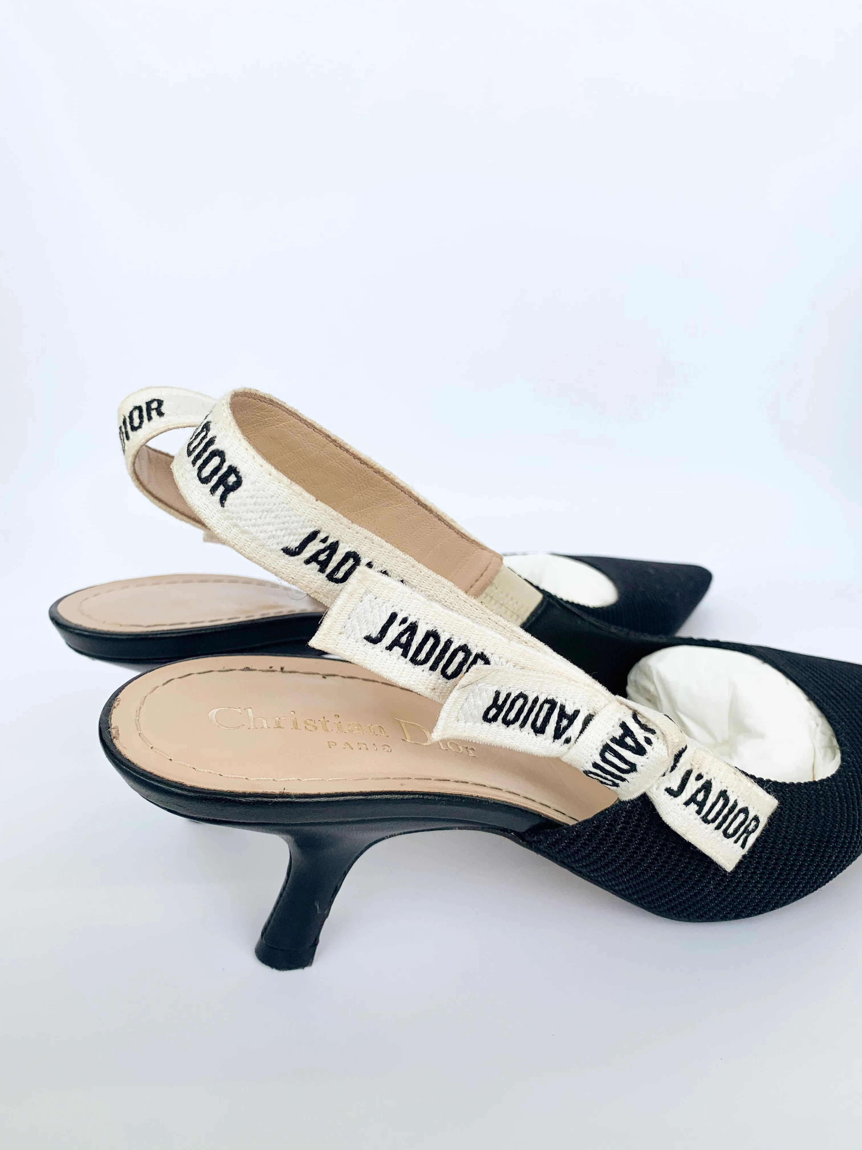 <b> DIOR </b> <br>J'adior Slingback Pump 39.5