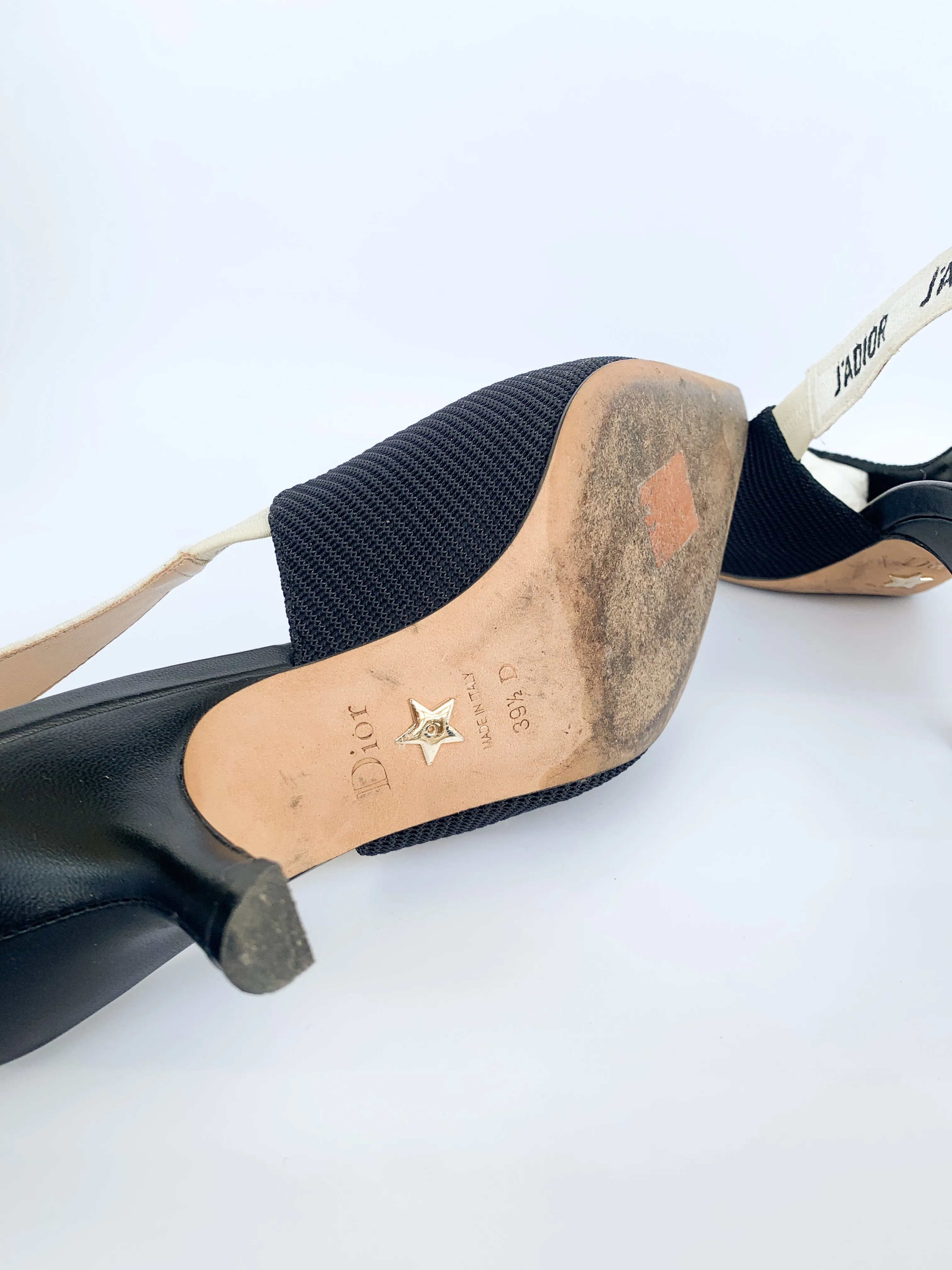 <b> DIOR </b> <br>J'adior Slingback Pump 39.5