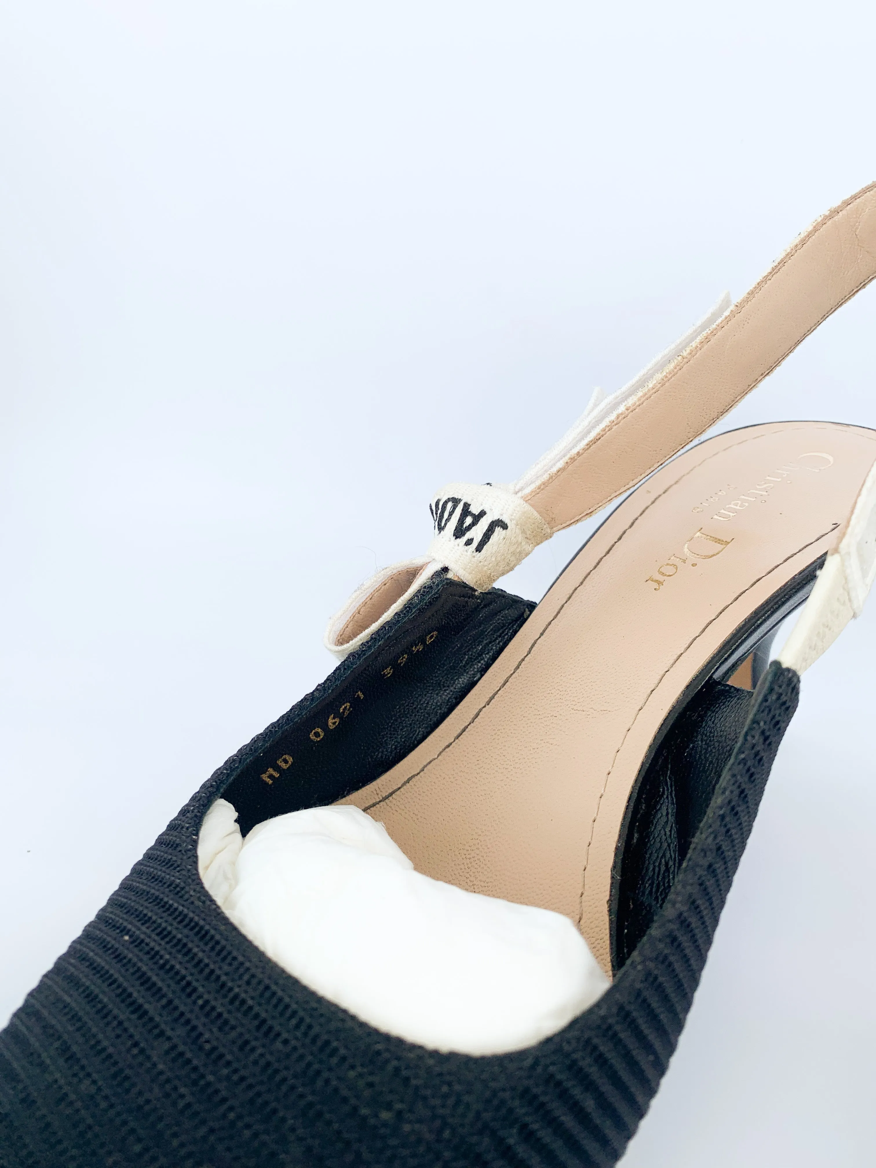 <b> DIOR </b> <br>J'adior Slingback Pump 39.5