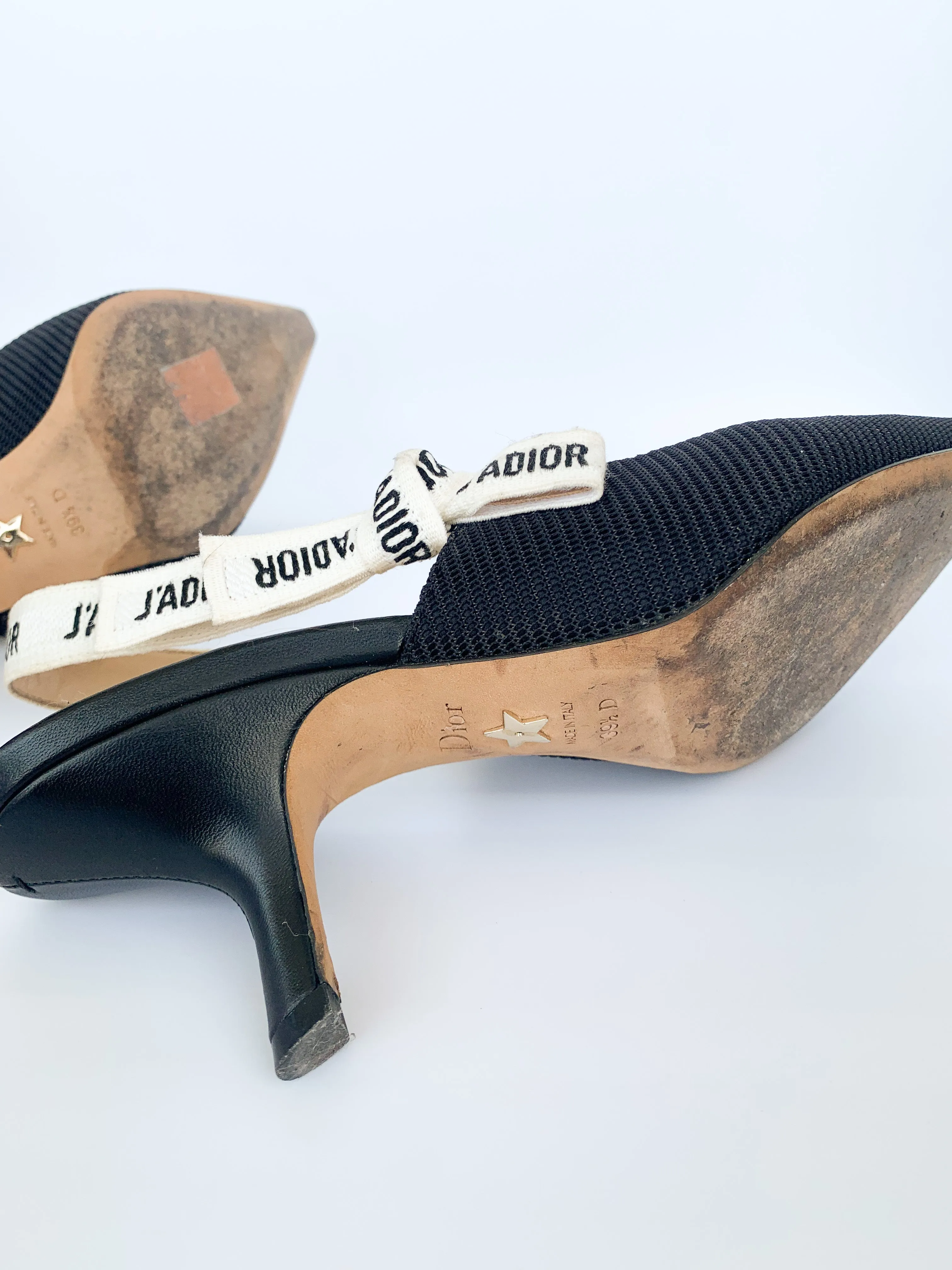 <b> DIOR </b> <br>J'adior Slingback Pump 39.5
