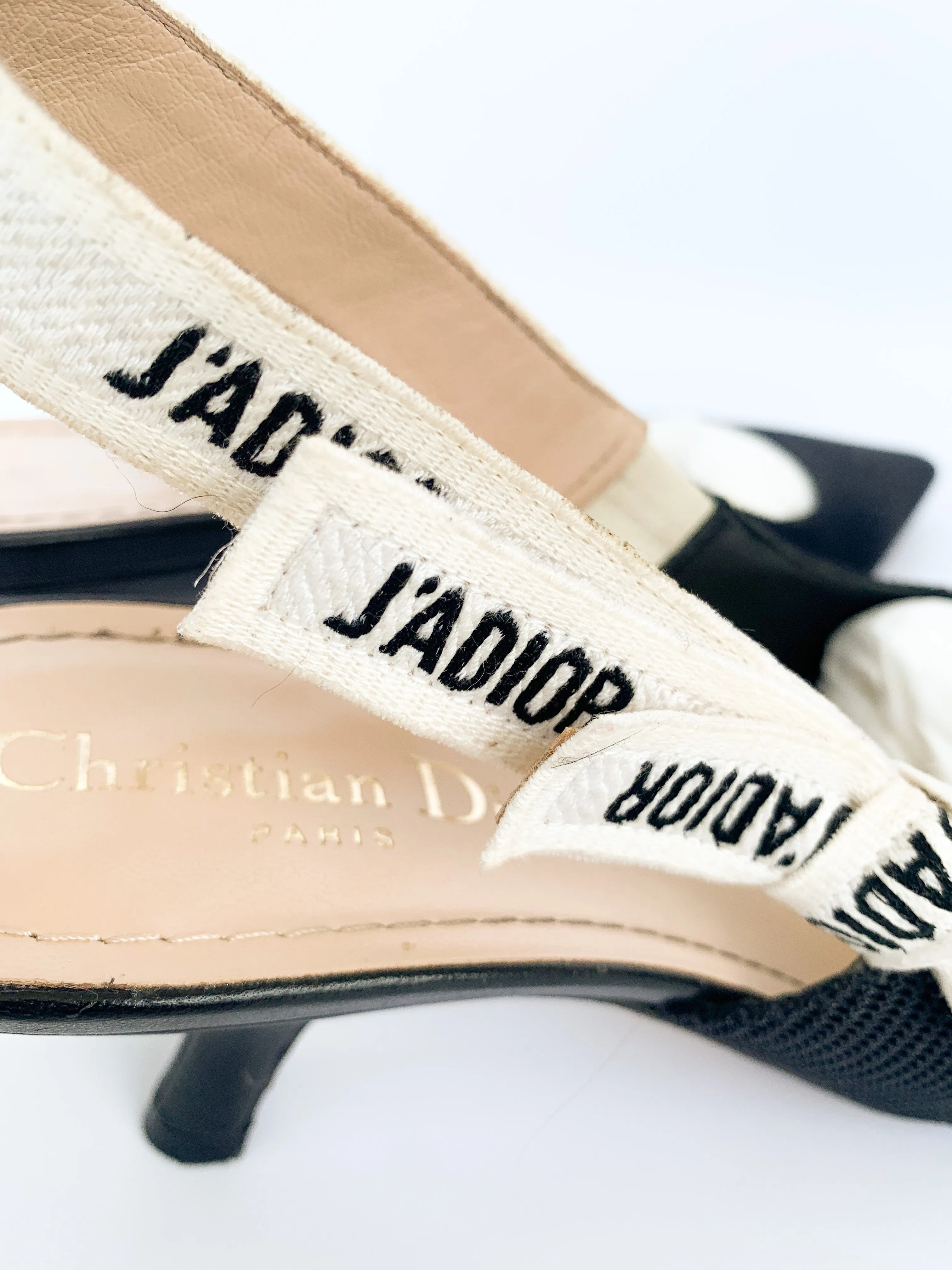 <b> DIOR </b> <br>J'adior Slingback Pump 39.5