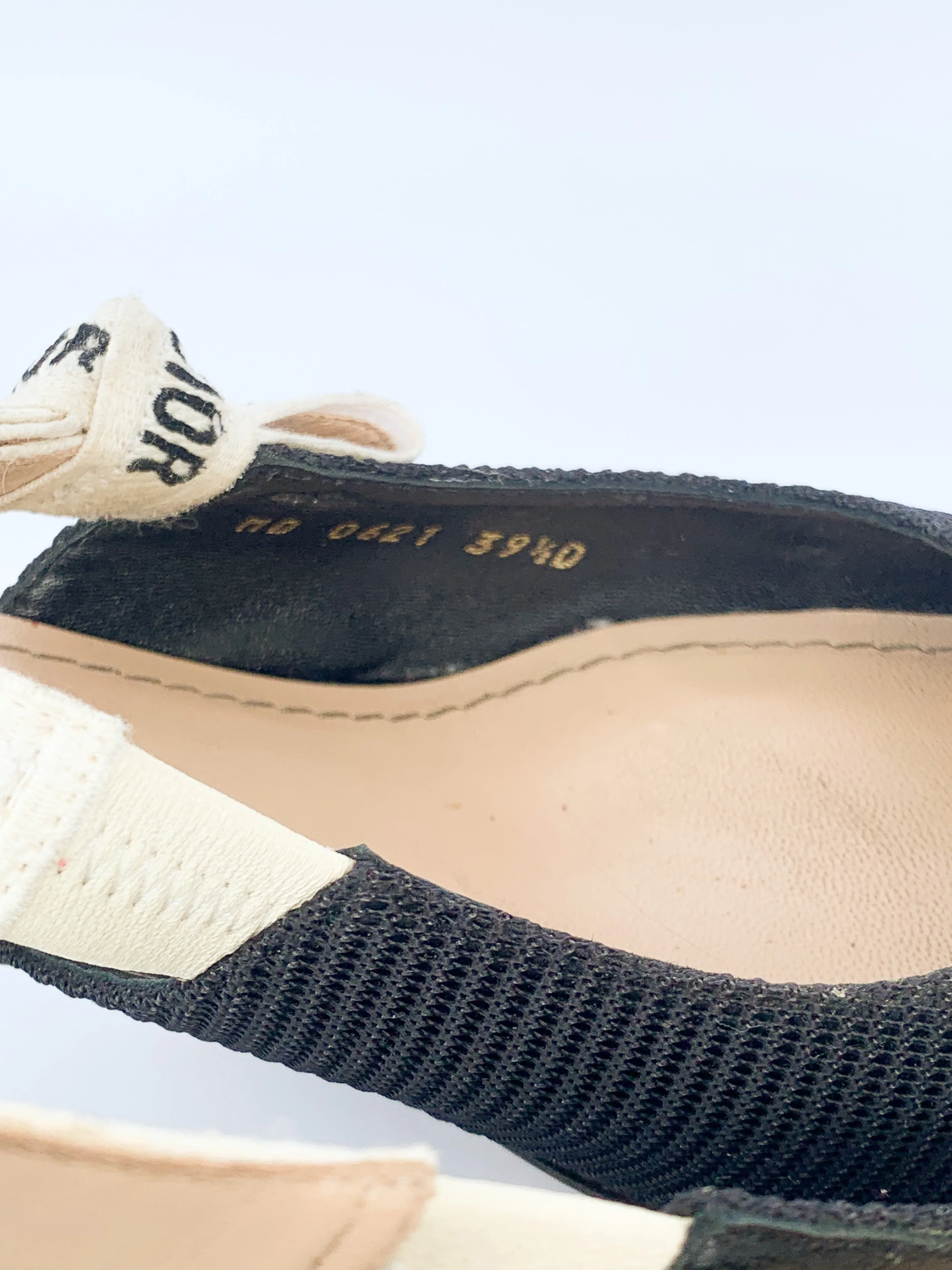 <b> DIOR </b> <br>J'adior Slingback Pump 39.5
