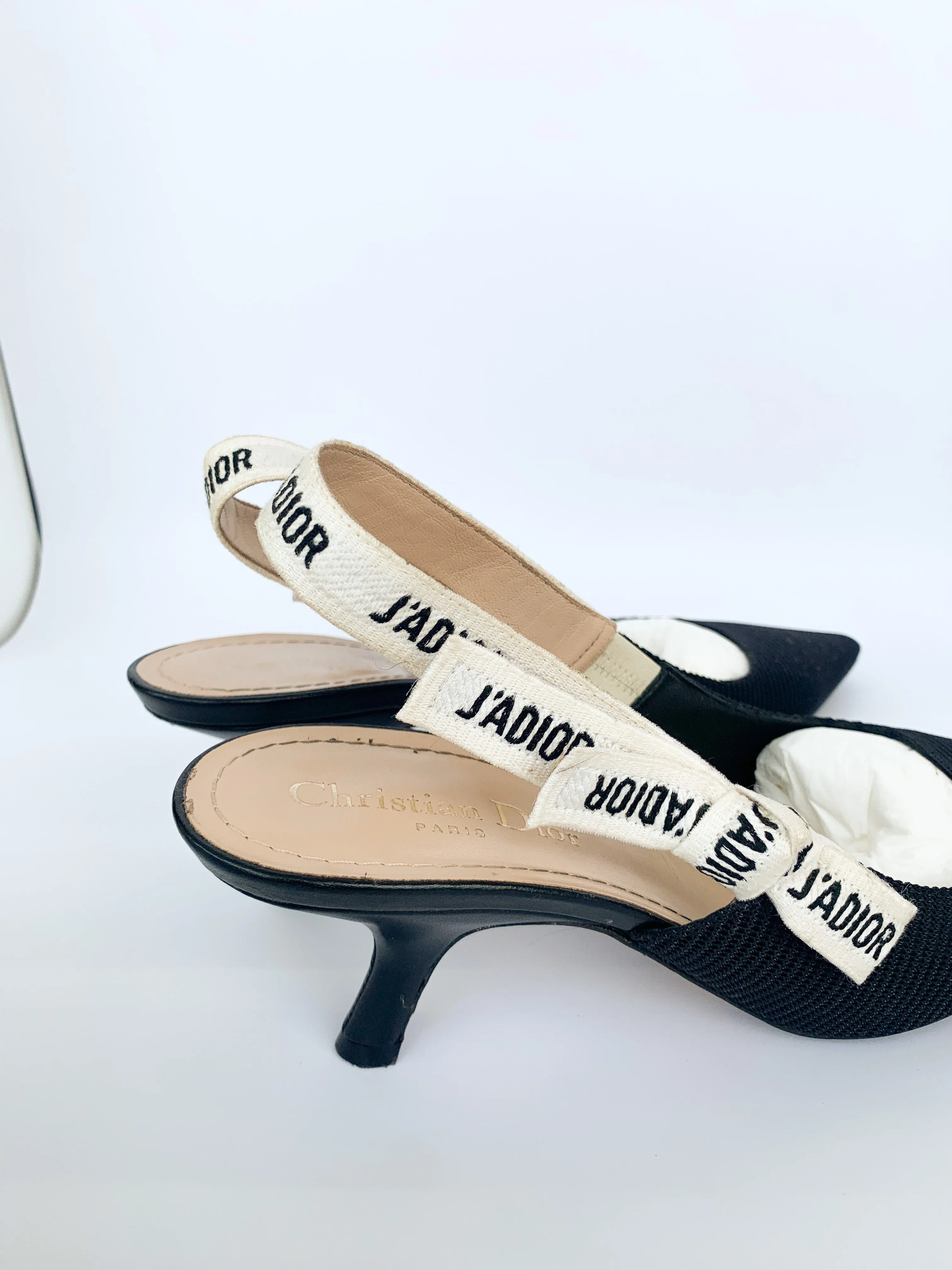 <b> DIOR </b> <br>J'adior Slingback Pump 39.5
