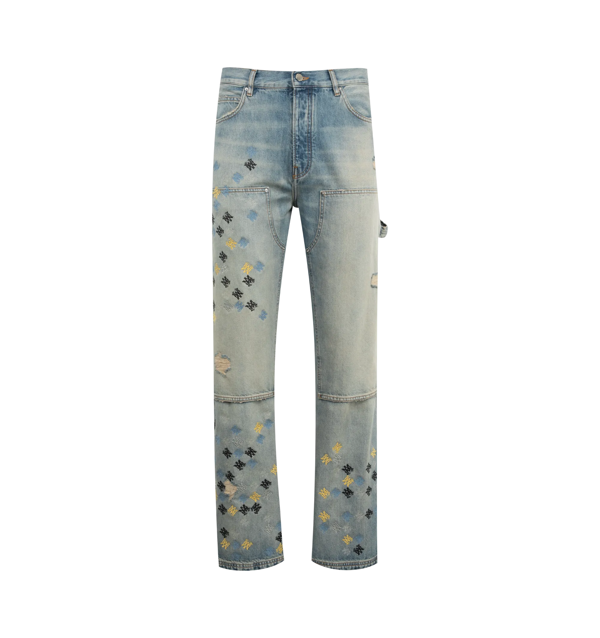 MA QUAD EMBROIDERED JEANS (MENS)