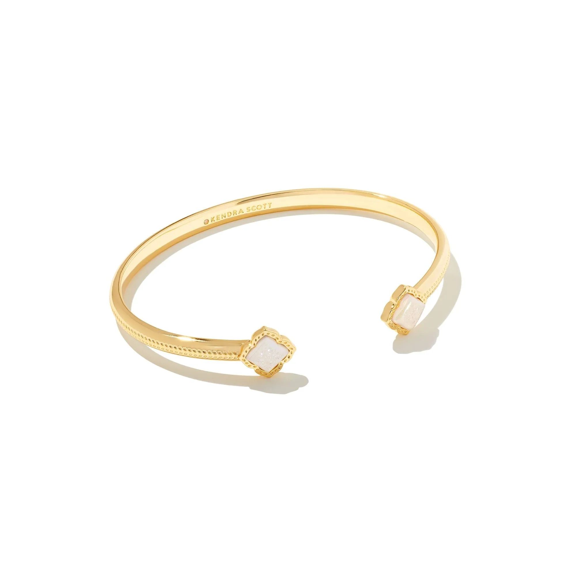 Mallory Cuff Gold Iridescent Druzy