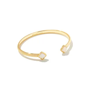 Mallory Cuff Gold Iridescent Druzy